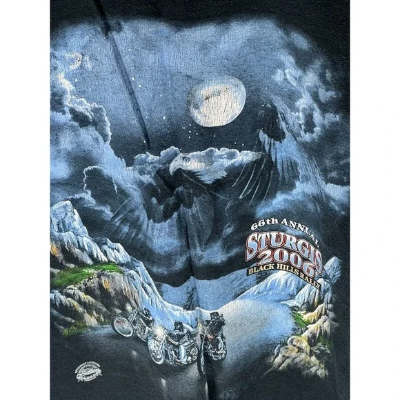 Sturgis 2006 T-Shirt 66th Annual Black Hills‎ Rally Mens M Sturgis - Picture 2 of 6